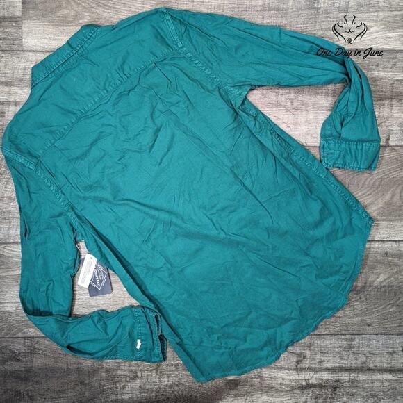 St. John's Bay Oxfored Comfort Flex Button Down Shirt Size M - Picture 5 of 5